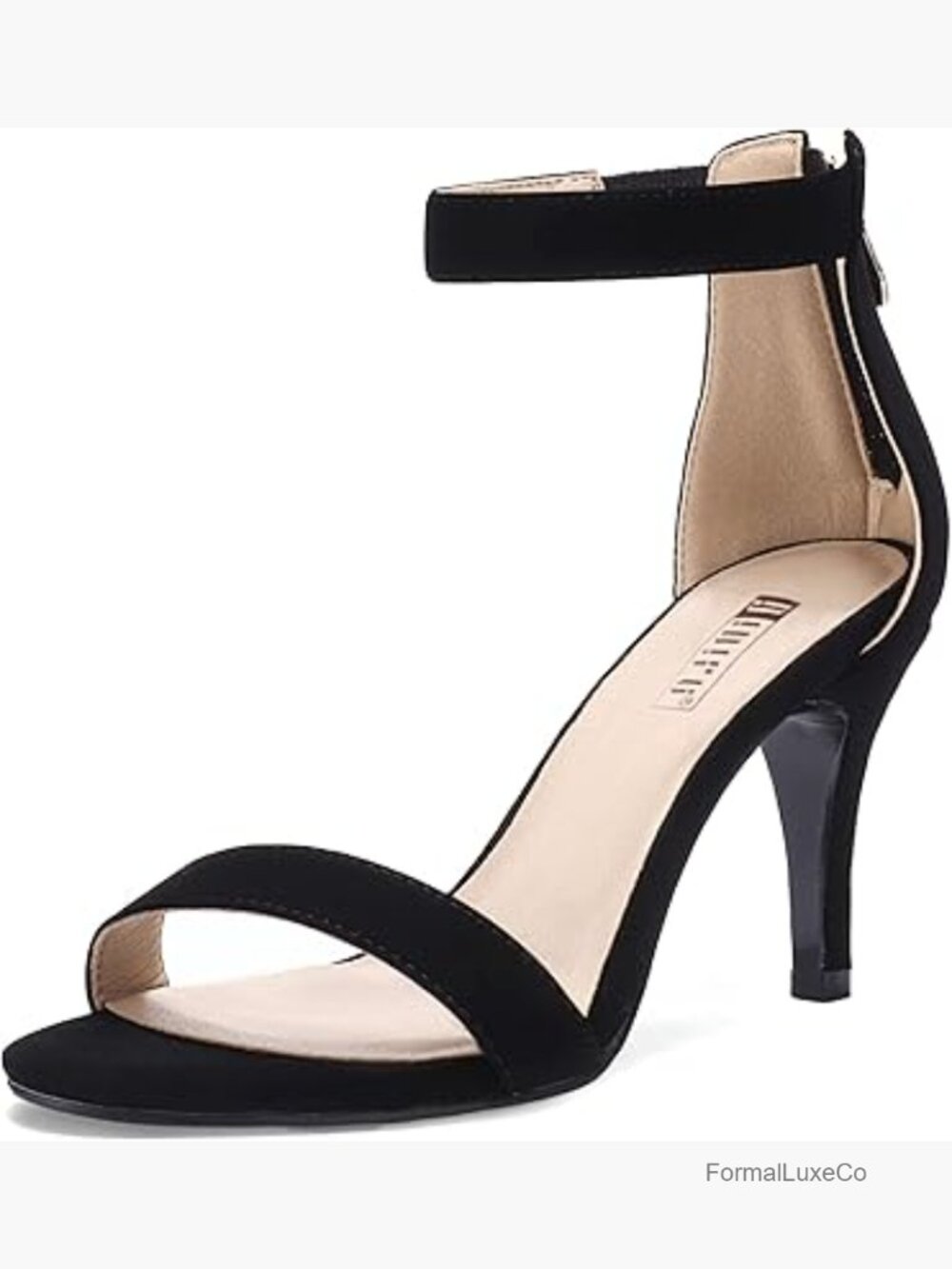 3" Kitten Heels Open Toe Ankle Strap Wedding Bridal Sandals Dressy Heels